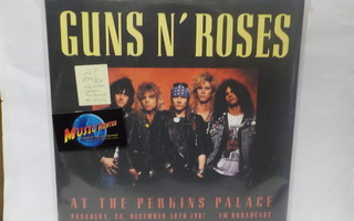 GUNS N ROSES - AT THE PERKINS PALACE... EX+/EX 2LP