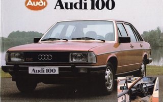 Audi 100 -esite 80-luvun alusta