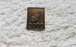 2000 Sotaveteraani tammenlehvä Pinssi