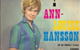 Ann-Louise Hansson–Är Du Ensam I Kväll Are You Lonesome Toni