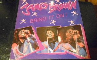 JAMES  BROWN :  BRING  IT   ON !198 LP KatsoUUSI !!!!TARJOUS