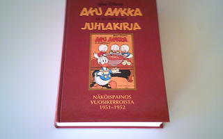 Aku Ankka vuosikertakansio, näköispainos vv. 1951-1952