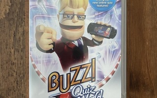 Buzz Quiz World PSP *UUSI*