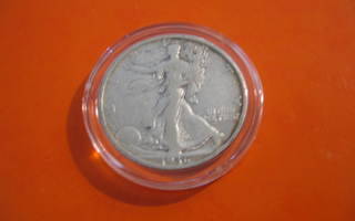 USA half dollar hopeaa - 1936