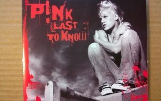 Pink - Last To Know CDS