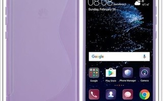 Huawei P10 Plus - Violetti geelikuori & suojakalvo #23112