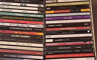 CD Paketti 48 Kpl  Ulkomainen Pop ym.1990-2000 Lukua