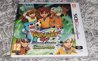 (UUSI) 2/3DS INAZUMA ELEVEN GO - CHRONO STONES: THUNDERFLASH