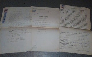 Viitasaari vanhat asiakirjat 1920-luku PK450/16