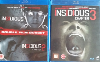 Riivattu INSIDIOUS 1-3 -Blu-Ray