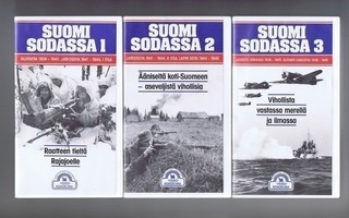 Suomi Sodassa 1939-1945, 1-3 (VHS)
