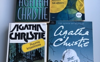 Agatha Christie kirjat