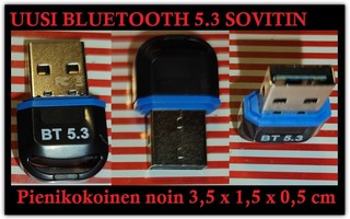 Uusi Bluetooth 5.3 USB-sovitin / Bluetooth-dongle