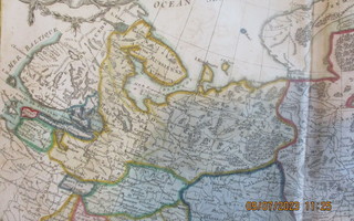 Venäjää ja Suomea. Kartta v 1761
