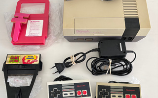Nintendo NES + Game Genie