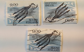 Atrain postimerkki 9 markka