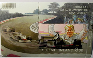Formula 1 World Champion Mika Häkkinen postimerkki