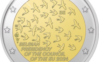 2€ Juhlaraha Belgia 2024 EU