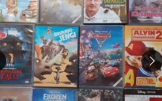 Lasten Dvd elokuvat (34kpl)