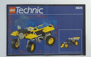 Lego Technic ohje 8826 Atx Sport Cycle 1993