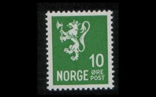 Norja 220 ** Leijona 10 öre (1940)