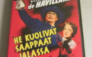 He Kuolivat Saappaat Jalassa (DVD) - Errol Flynn