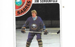 1978-79 Topps #178 Jim Schoenfeld Buffalo Sabres