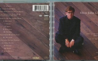 ELTON JOHN . CD-LEVY . LOVE SONGS
