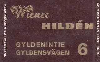 Wiener Hilde`n, Gyldenintie 6 b364