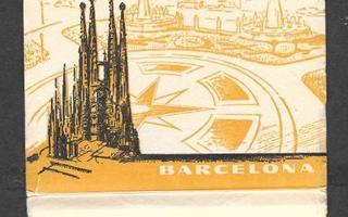 Barcelona -  korttihaitari n. 60-luku