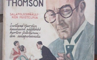 Basil Thomson: Eriskummallista väkeä, Minerva 1926. 237 s.