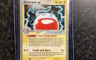 Electrode ex 107 Pokemon holo rare kortti