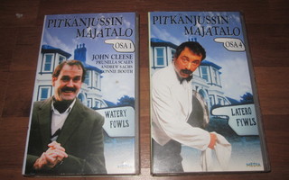 Pitkänjussin majatalo - osat 1 & 4 (VHS)