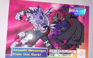 Silver Stamp Digimon keräilykortti