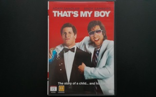 DVD: That's My Boy (Adam Sandler, Andy Samberg 2012)