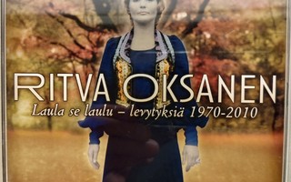 RITVA OKSANEN-LAULA SE LAULULEVYTYKSIÄ 1970-2010-3CD, v.2010