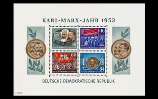 DDR 392-5BL9B ** Karl Marx (1953)