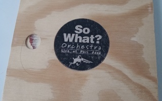 CD So What? Orchestra - Live at Pori Jazz ( Sis.postikulut )