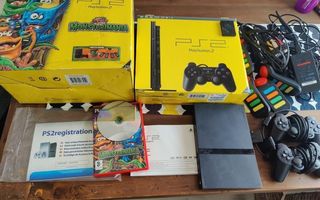 Playstation 2 slim monsteri mania bundle CIB