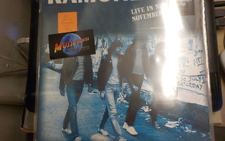 RAMONES - LIVE IN NEW YORK NOVEMBER 14TH 1977 UUSI LP