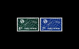 Islanti 390-1 ** Teleunioni 100 v (1965)