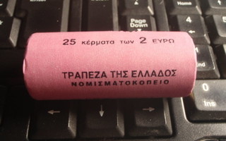Kreikka 2010 tavallinen  2 € kolikkorulla
