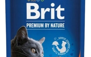 BRIT Premium Cat Salmon Sterilized - kissan märkäruoka - 1
