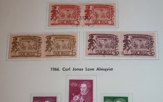 Ruotsi postimerkit Facit sivut 1951-70