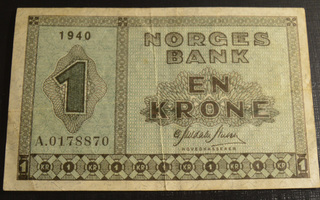Norja 1940 1 Krone