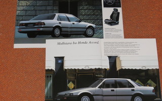 1989 Honda Accord esite - suom - KUIN UUSI - 24 sivua