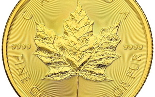 Kultakolikko Maple Leaf 0.5 unssia (15.55 grammaa) ALE!!