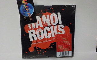 HANOI ROCKS - COMPLETE JOHANNA 7" SINGLES  7 X 7"M-/ EX