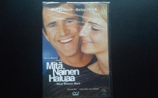 DVD: Mitä Nainen Haluaa (Mel Gibson, Helen Hunt 2000) UUSI