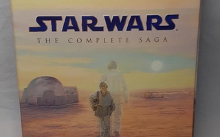 Star Wars The Complete Saga Blu-ray boxi